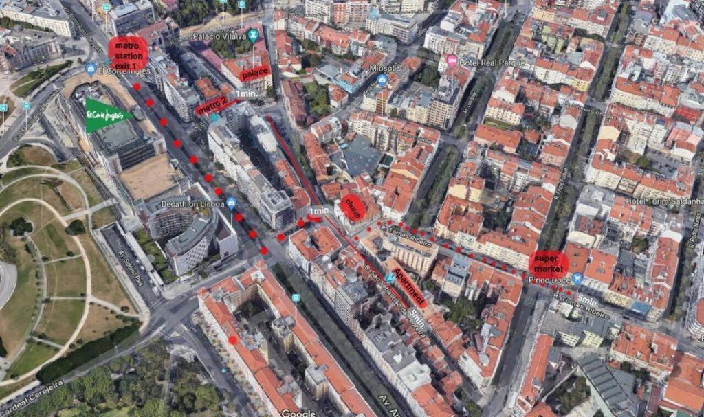 Romantic Apartment El Corte Ingles 2 Lizbona Zewnętrze zdjęcie